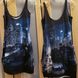 Blackmilk city lights mini dress - Size S